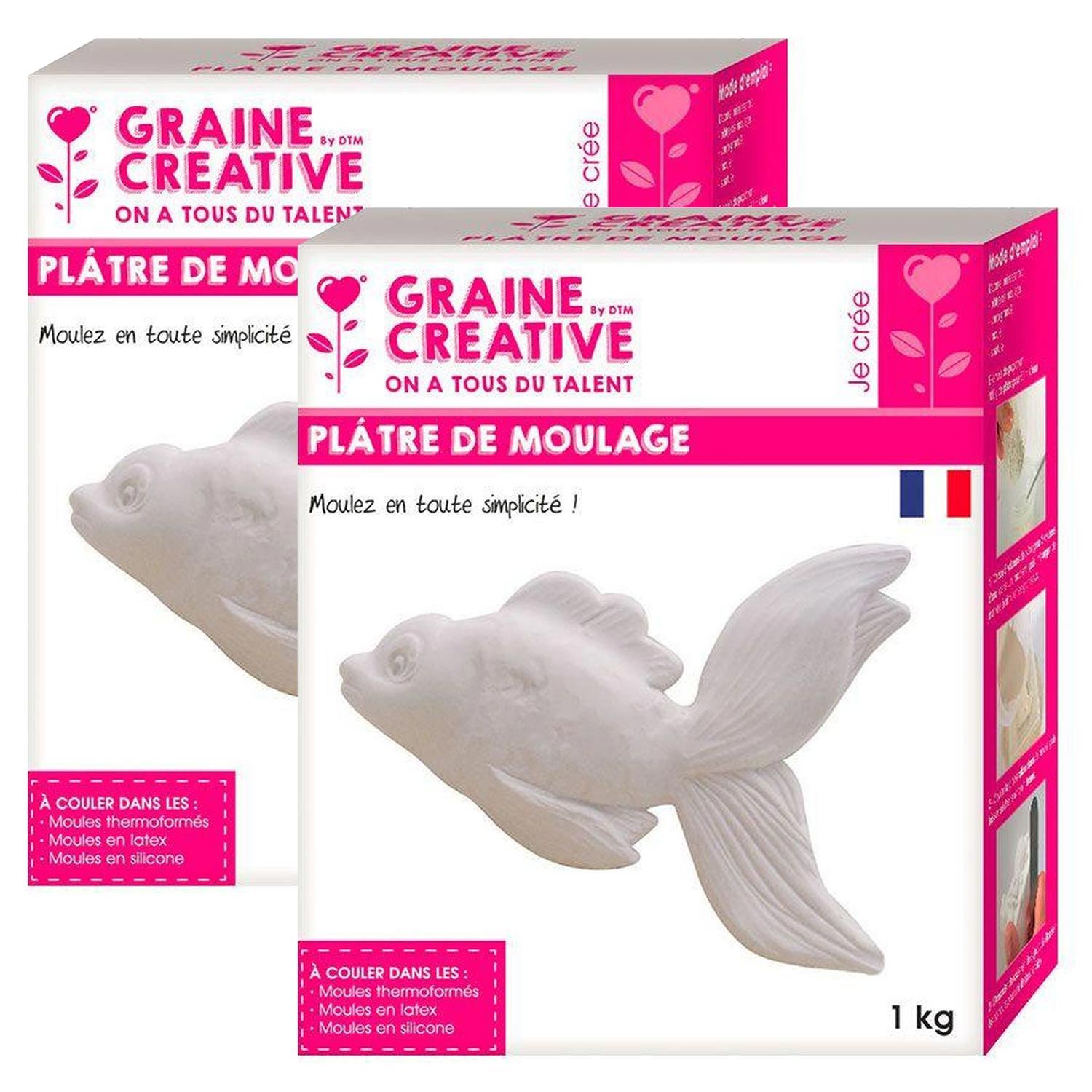 Plâtre de moulage 2 kg - Graine Créative | Leroy Merlin