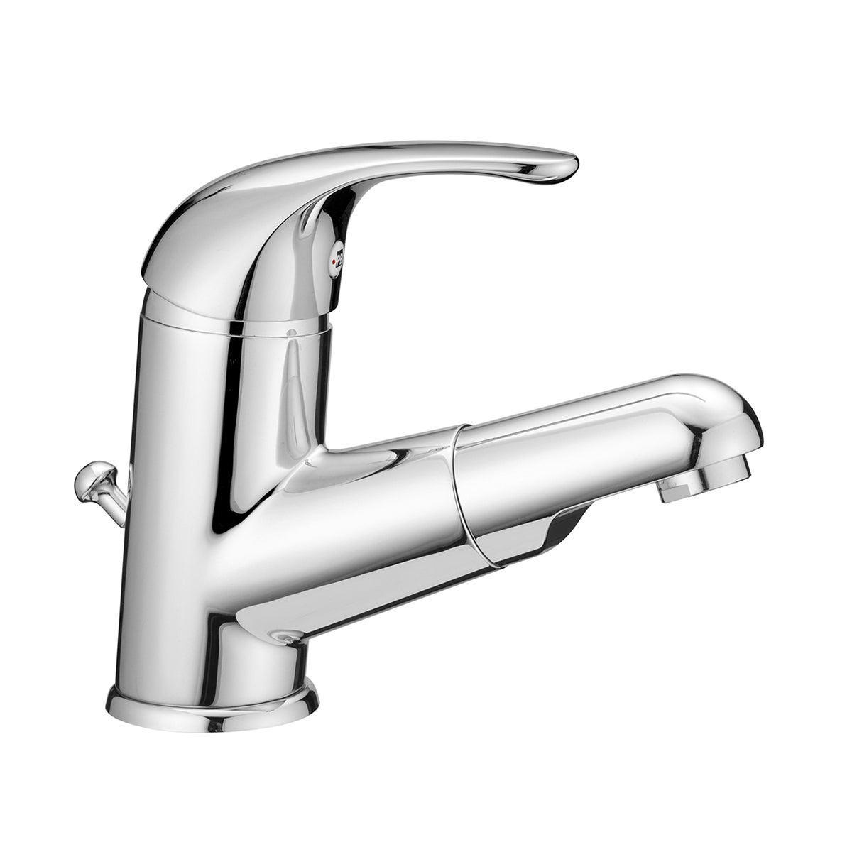 Pb  Grifo Monocomando De Lavabo Con Ducha Extraíble Cromo , Leroy Merlin