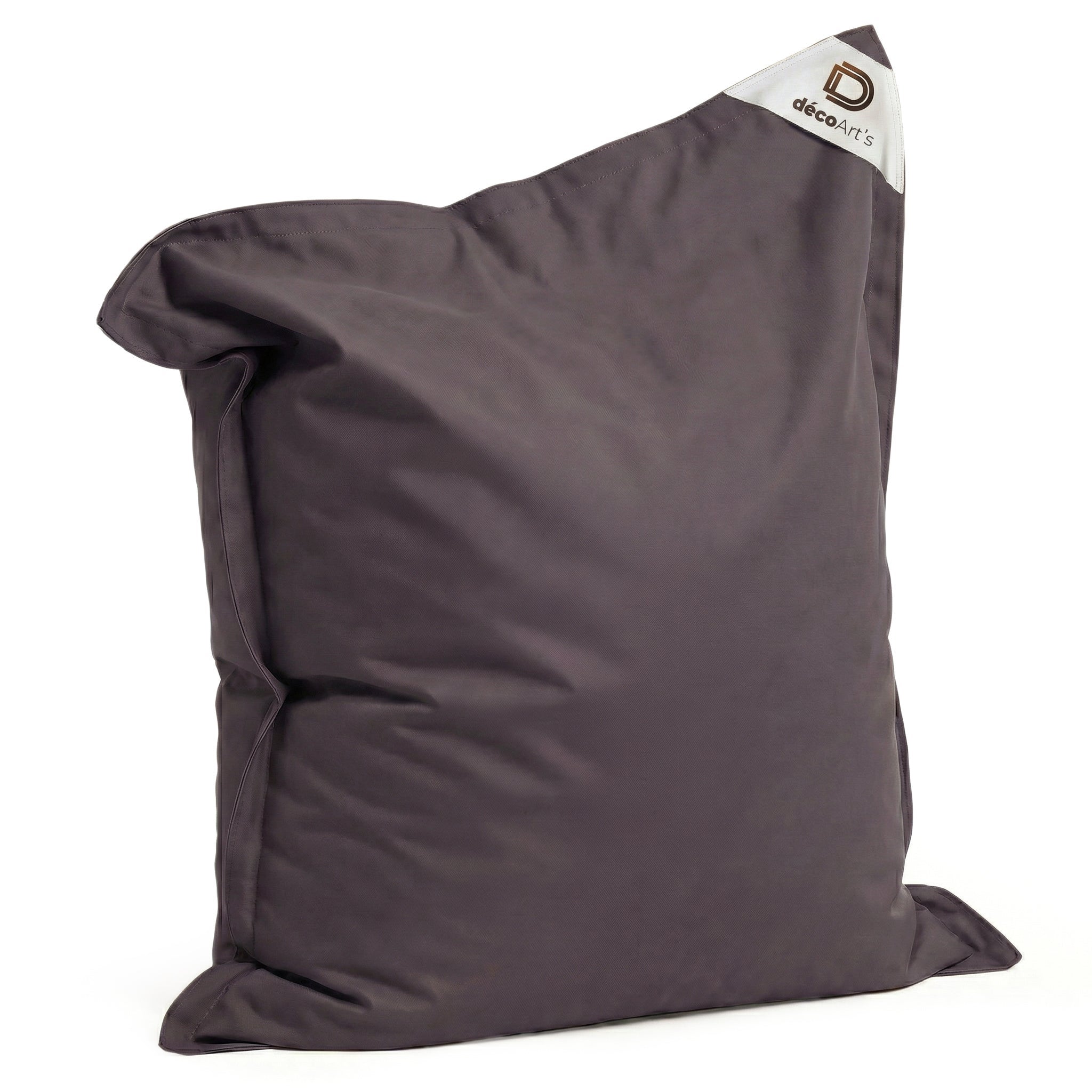 Custodia Pouf Gigante XXL 180x140cm Interno ed Esterno - Grigio carbone - 6