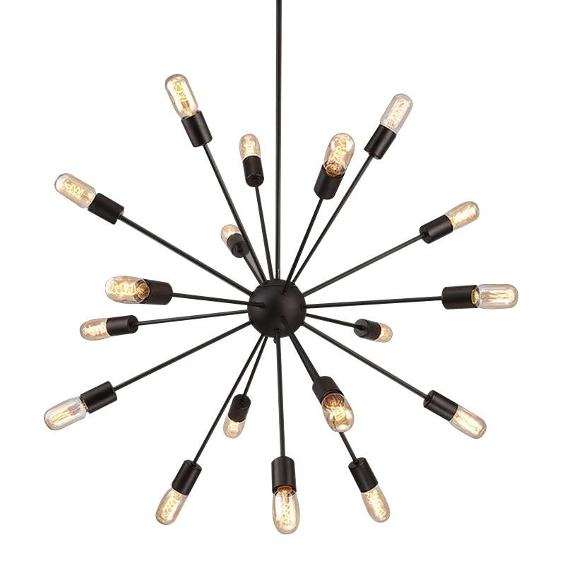 Lampa Sufitowa Wisząca Toolight App259-18C Czarny