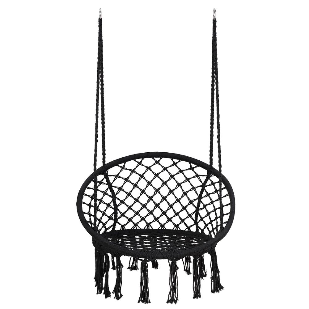 Tectake Fauteuil Suspendu ALISON Style Boho Avec Une Capacité De Charge De 160kg 3