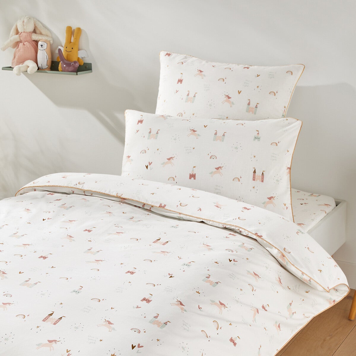 Housse de couette coton, Château Licorne - Imprimé - 140 x 200 cm - 2