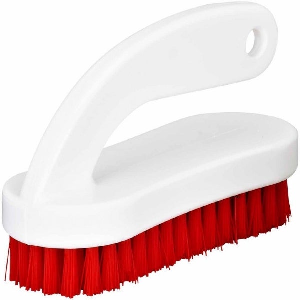 Brosse à Ongle Avec Poignée 12 cm - Guialto - Rouge - l4.5- L0- P0- h7.5