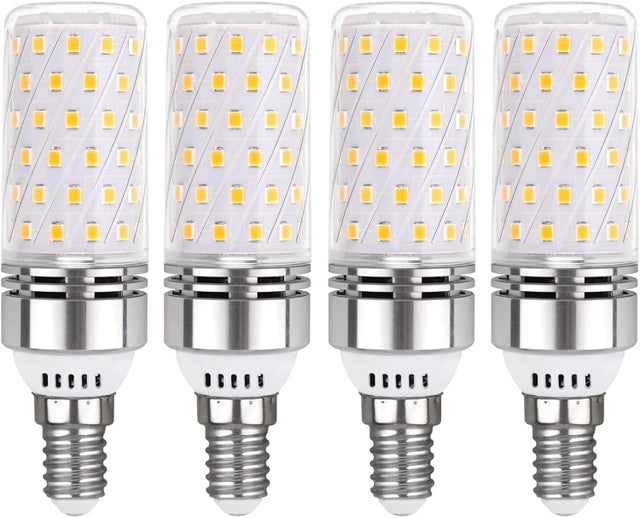 Ampoules LED E14 12W Blanc Neutre 4000K – Lot 4, 1450LM, Equivalent Halogène 100W, Non-Dimmable