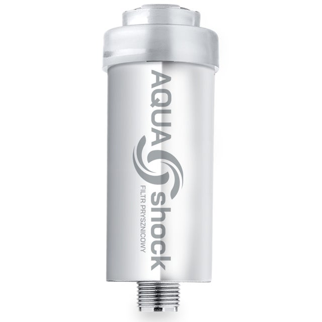 Filtr do Wody Prysznicowy AQUA shock Srebrny do Prysznica pod Prysznic