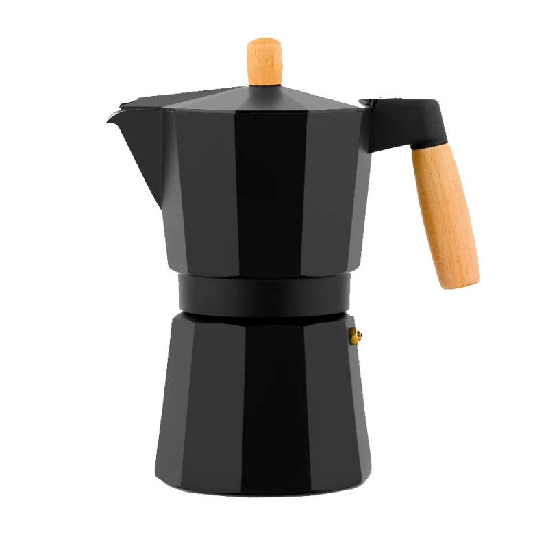 Bra Cafetera Italiana Market 6 Tazas Negro , Leroy Merlin