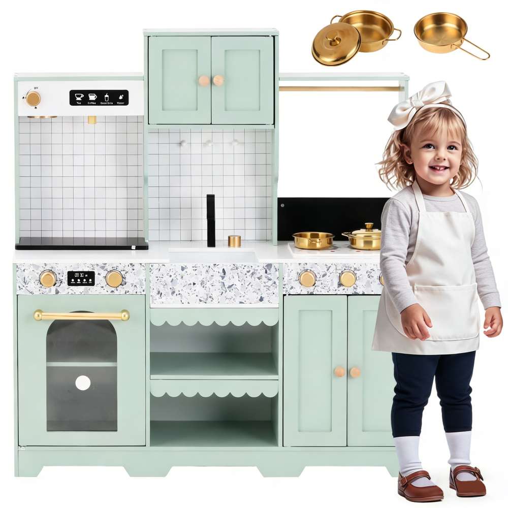 Sandwich Shop Montessori – Set De 56 Piezas De Madera Para Juego De Cocina, Plegable Y Educativo, Regalo Ideal Para Niños De 3 A 7 Años