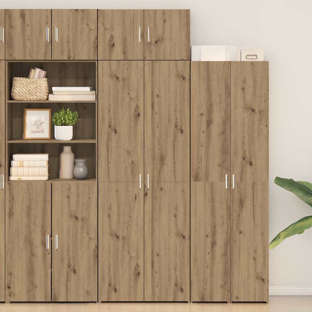 Maison exclusive - armario de almacenamiento 3 pcs roble artesanal
