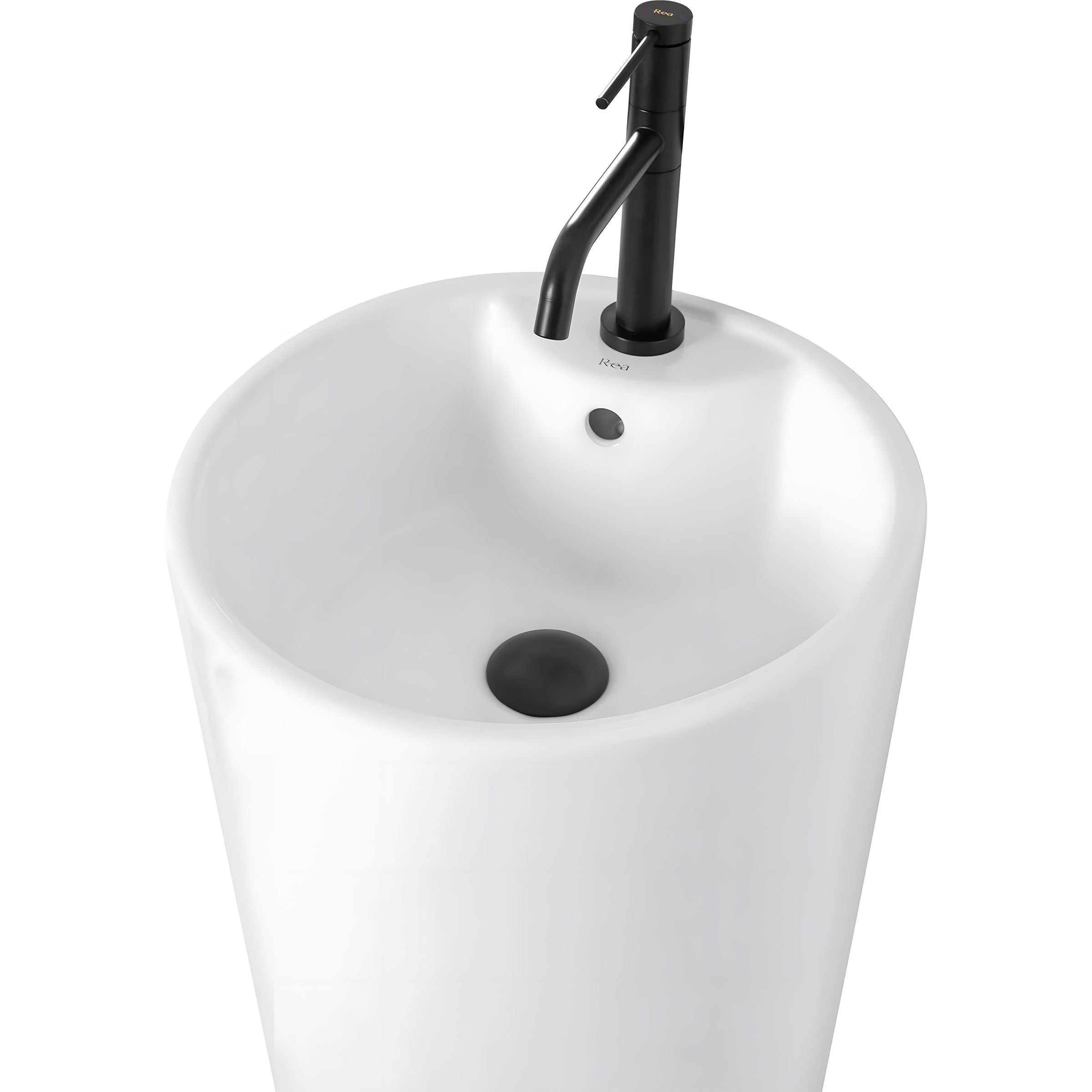 VASQUE AUTOPORTANTE REA BLANKA WHITE 40X40X85CM - 6