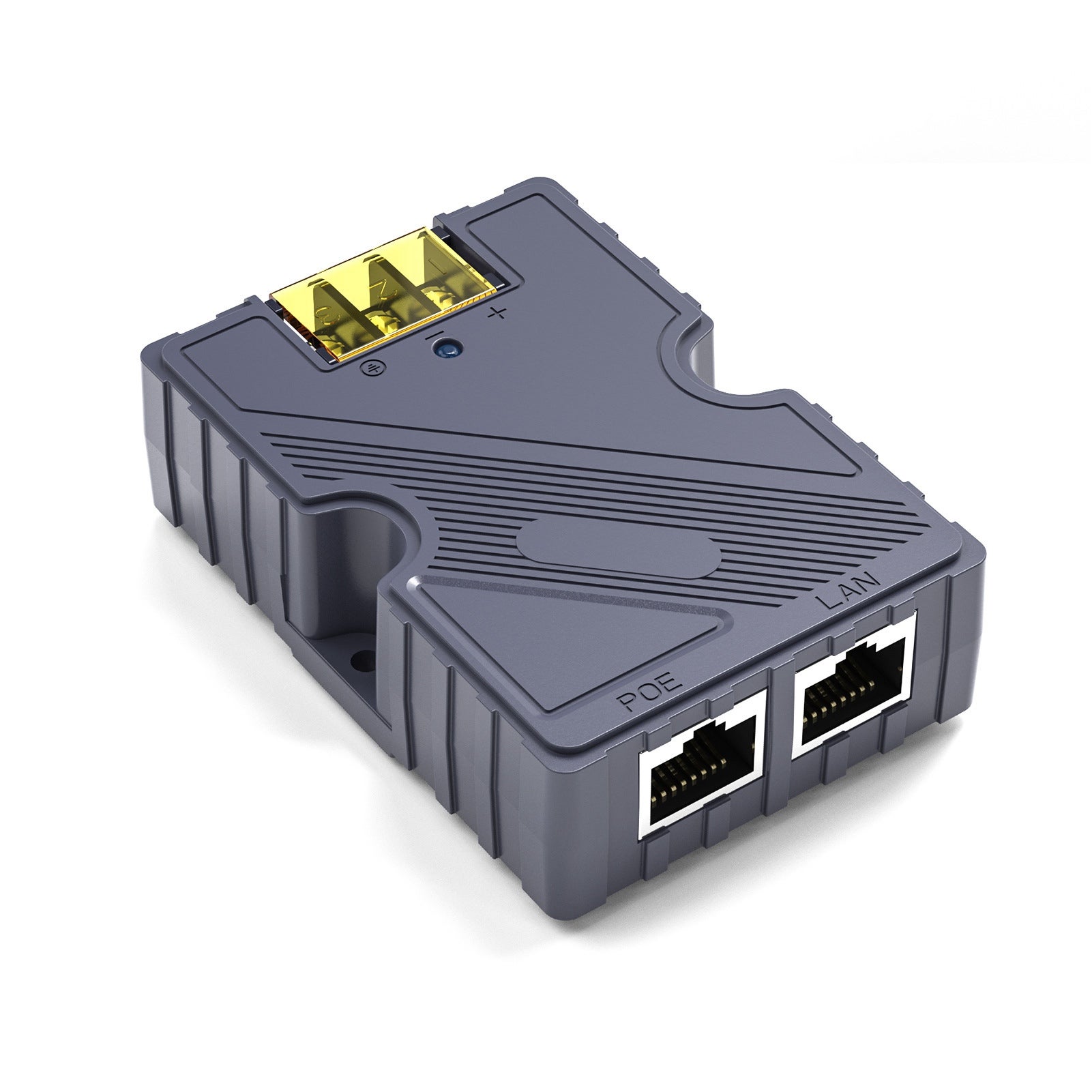 Wtryskiwacz GigE PoE 48-57 V 3 A, pasywna ochrona przeciwprzepięciowa ABS 150 W z siecią LAN do zestawu internetowego Starlink Satellite