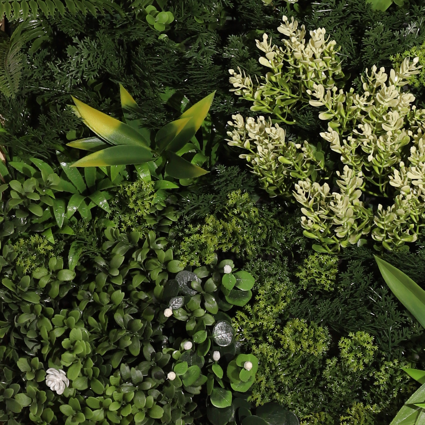 Cuadro Vegetal Artificial NATURING MONDE Emma - 50 x 50 cm - 3