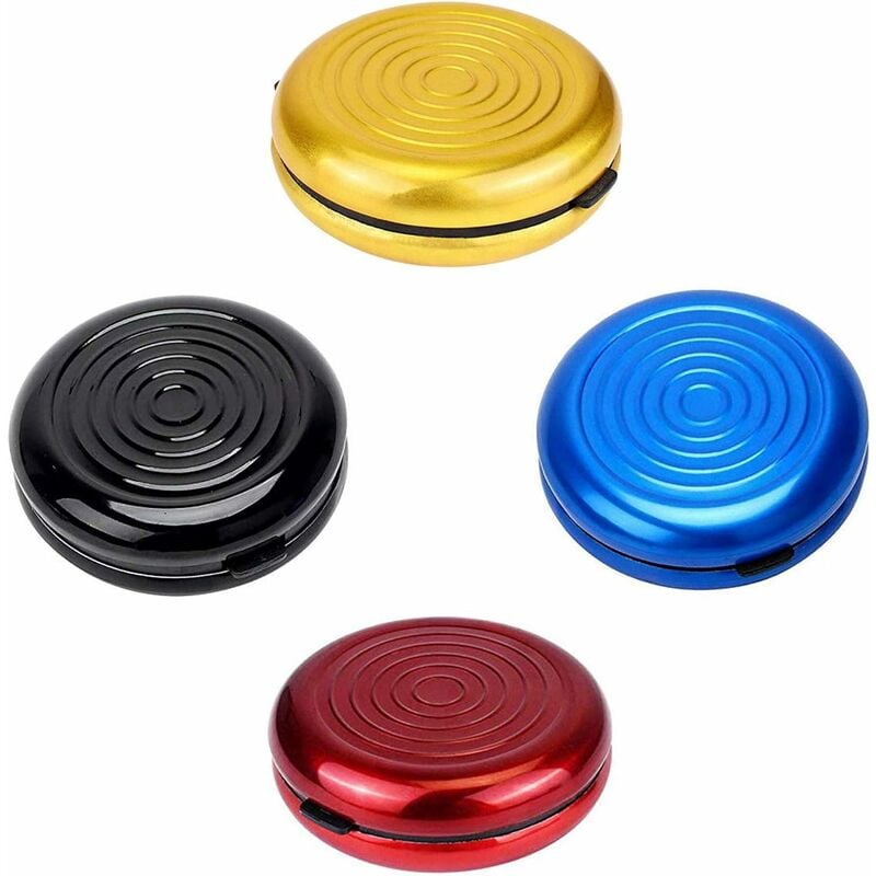 MAYJOYDIY Coffret Cadeau Velours Noir Pour Pièces – 4 Boîtes De Rangement Pour Médailles, Jetons Et Monnaies – Protection Et Élégance