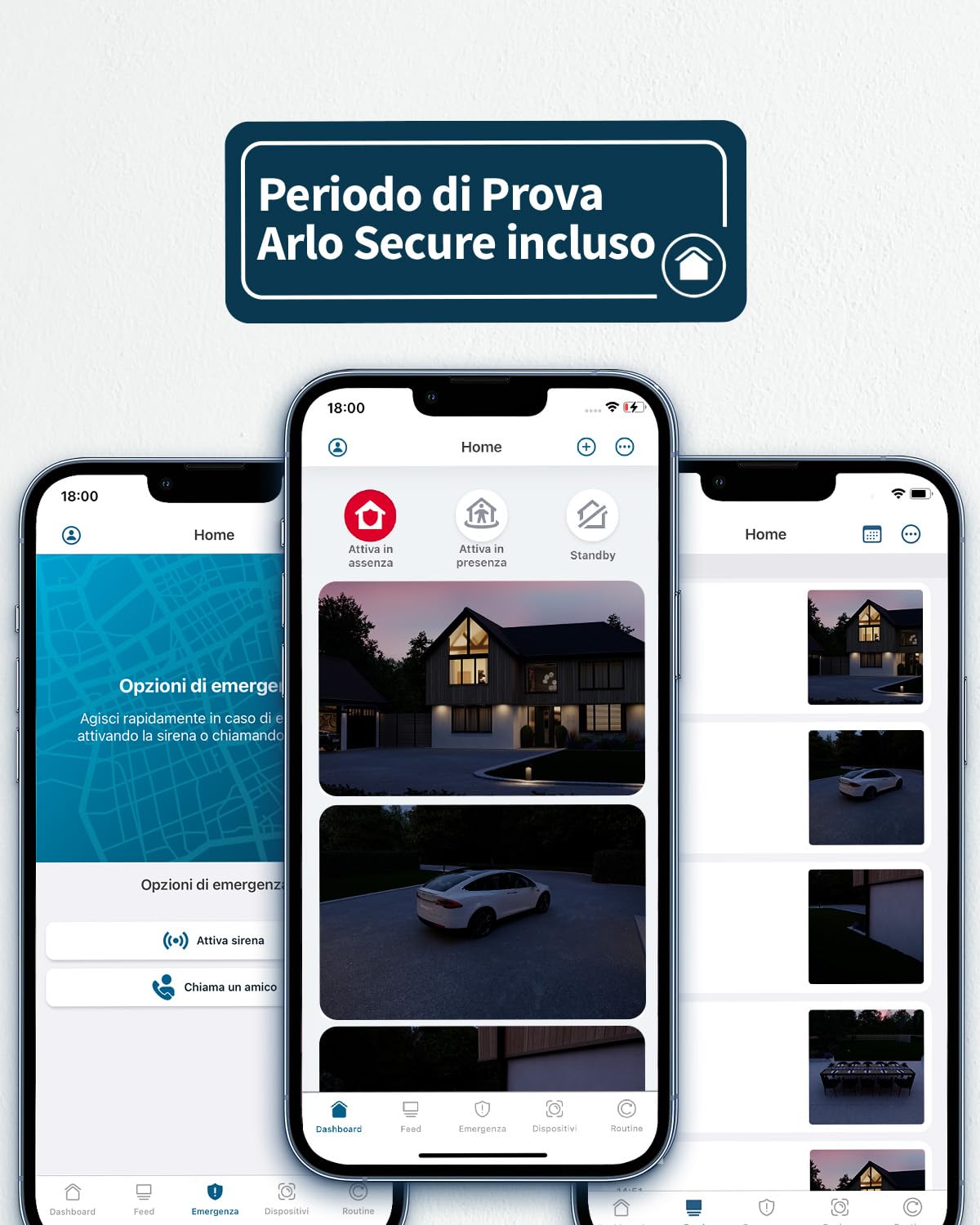 Arlo Pro 5 Telecamera Esterna WiFi 2K HDR – Visione Notturna A Colori, Sirena 80dB, Batteria 8 Mesi, Impermeabile IP65