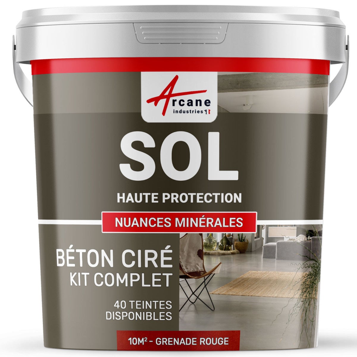 Kit De Microcemento Para Suelos De Alta ProtecciÓn - 10 M² (para 2 