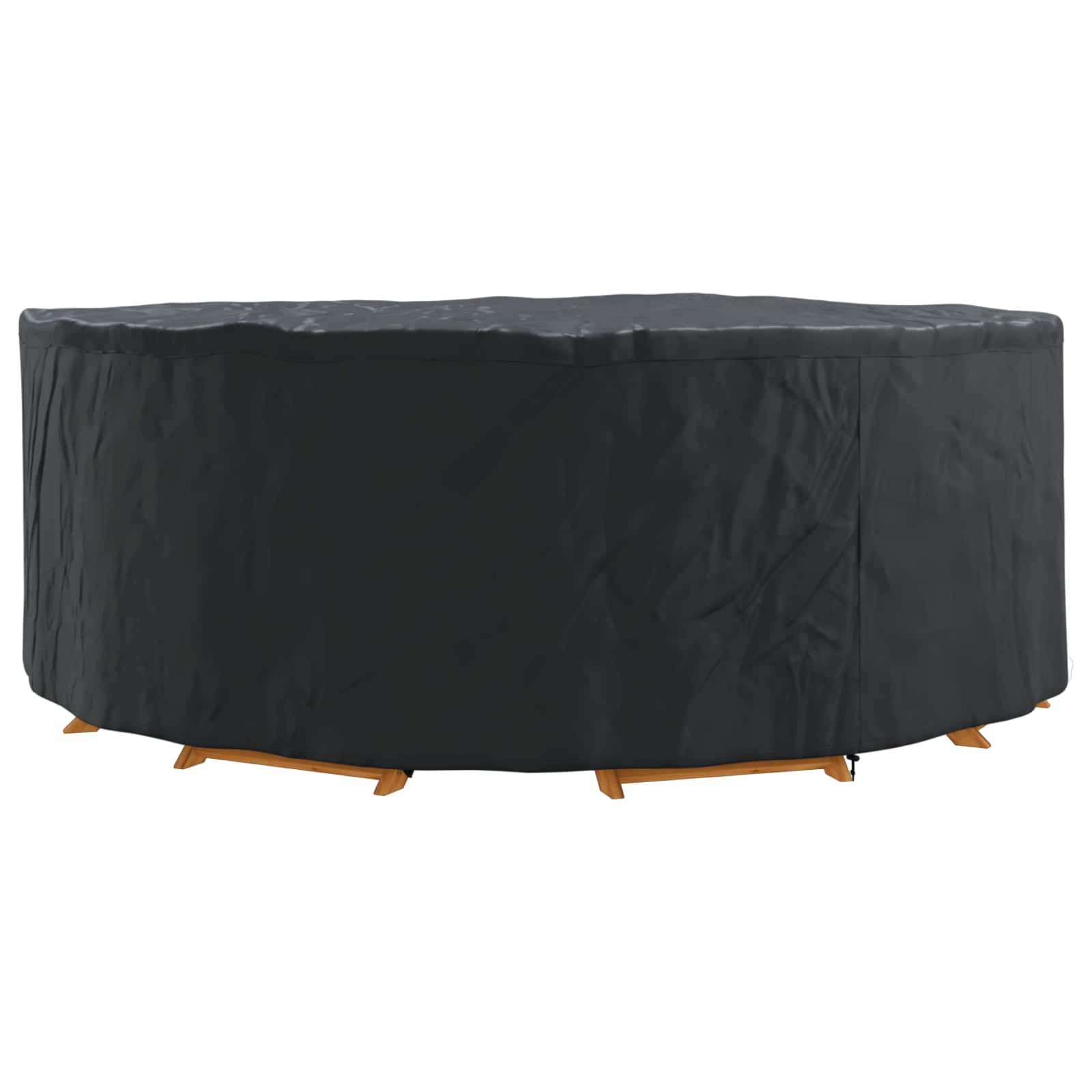 vidaXL Housse pour meubles Noir 244 x 244 x 71 cm Tissu Oxford 210D - 3