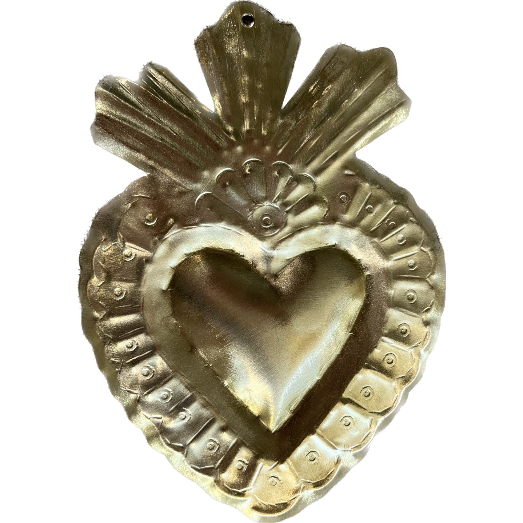 Coeur Ex-voto grand modèle doré | Leroy Merlin Coeur Ex-voto grand modèle doré | Leroy Merlin
