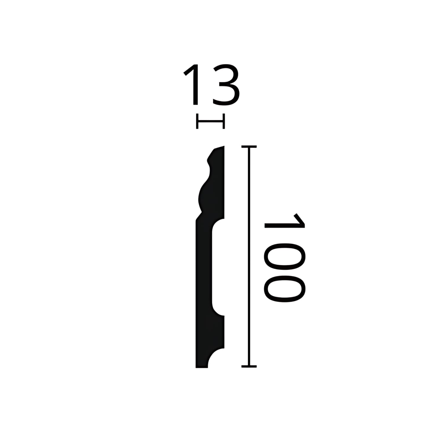 Plinthe NMC WALLSTYL FB2F Profil de décoration - 3