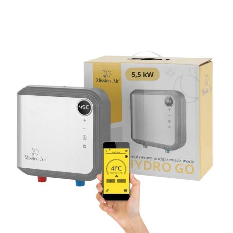 Przepływowy podgrzewacz wody HYDRO GO 5,5kW WIFI