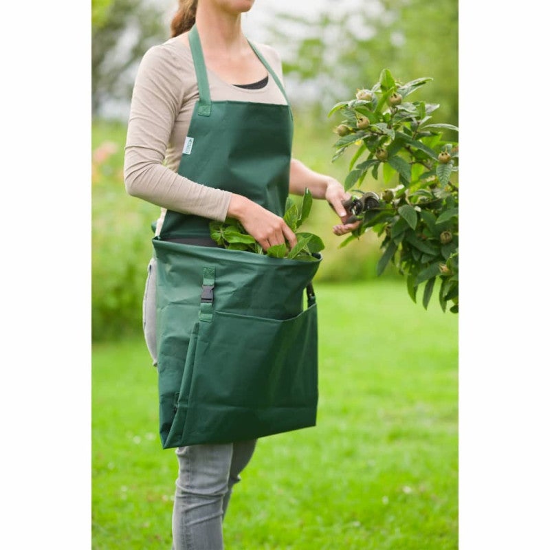 Tablier De Jardin Imperméable Avec Poches - Idéal Pour Cueillette, Récolte Et Cuisine | Pratique Et Lavable