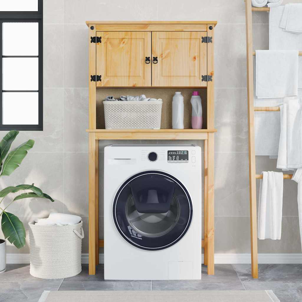 Mueble de baño para lavadora corona madera maciza de pino