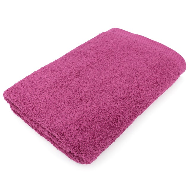 Drap de douche 70x140 cm PURE Prune 550 g/m2