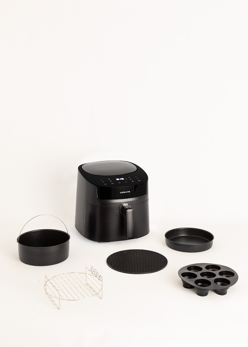 Create - pack air fryer pro large 6.2 l + accesorios