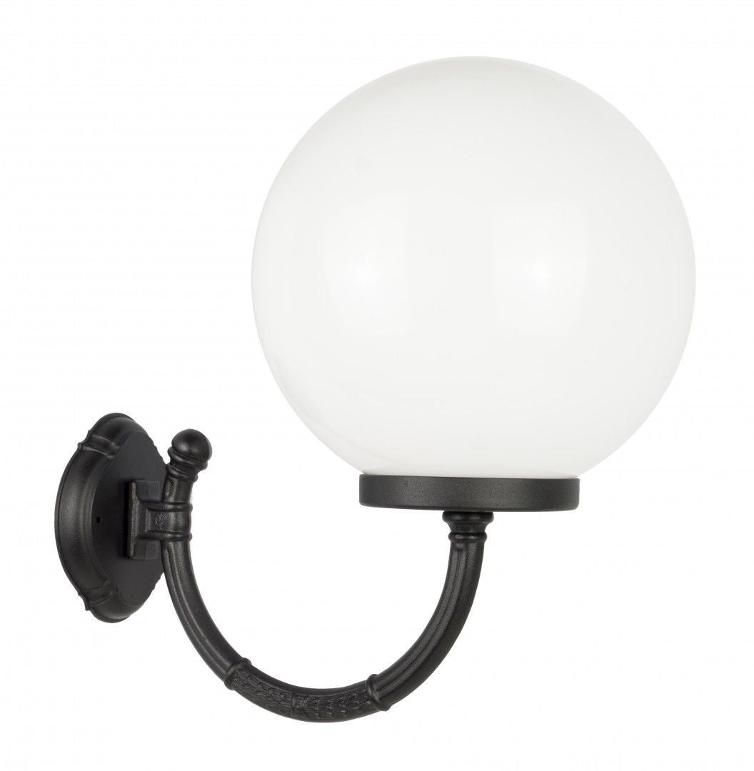 Kinkiet zewnętrzny Kule czarny 1xE27x100W wym: 45x30x45 cm IP43 SU-MA