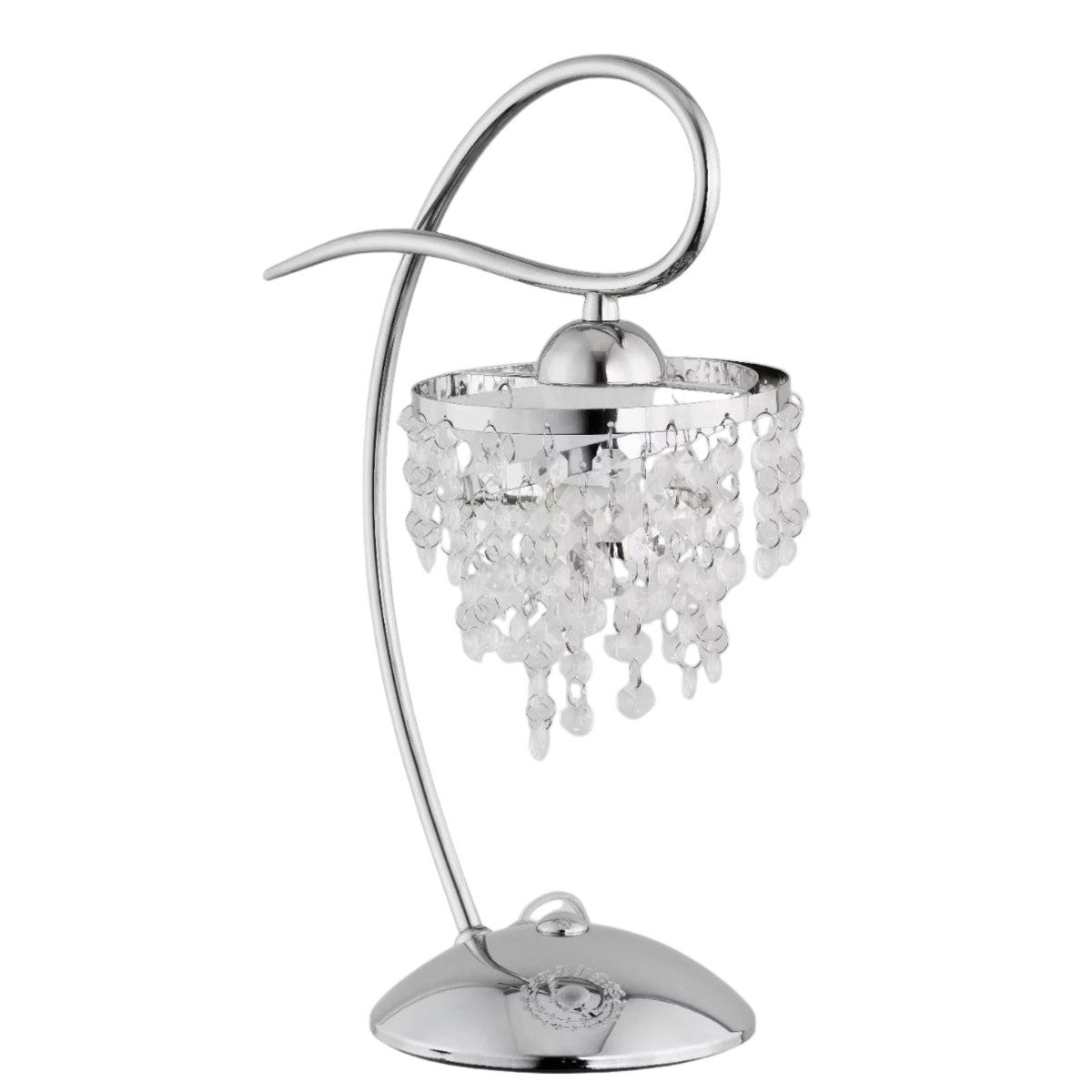 Lampa stołowa z kryształkami Alfa DIANA 1x40W 18998