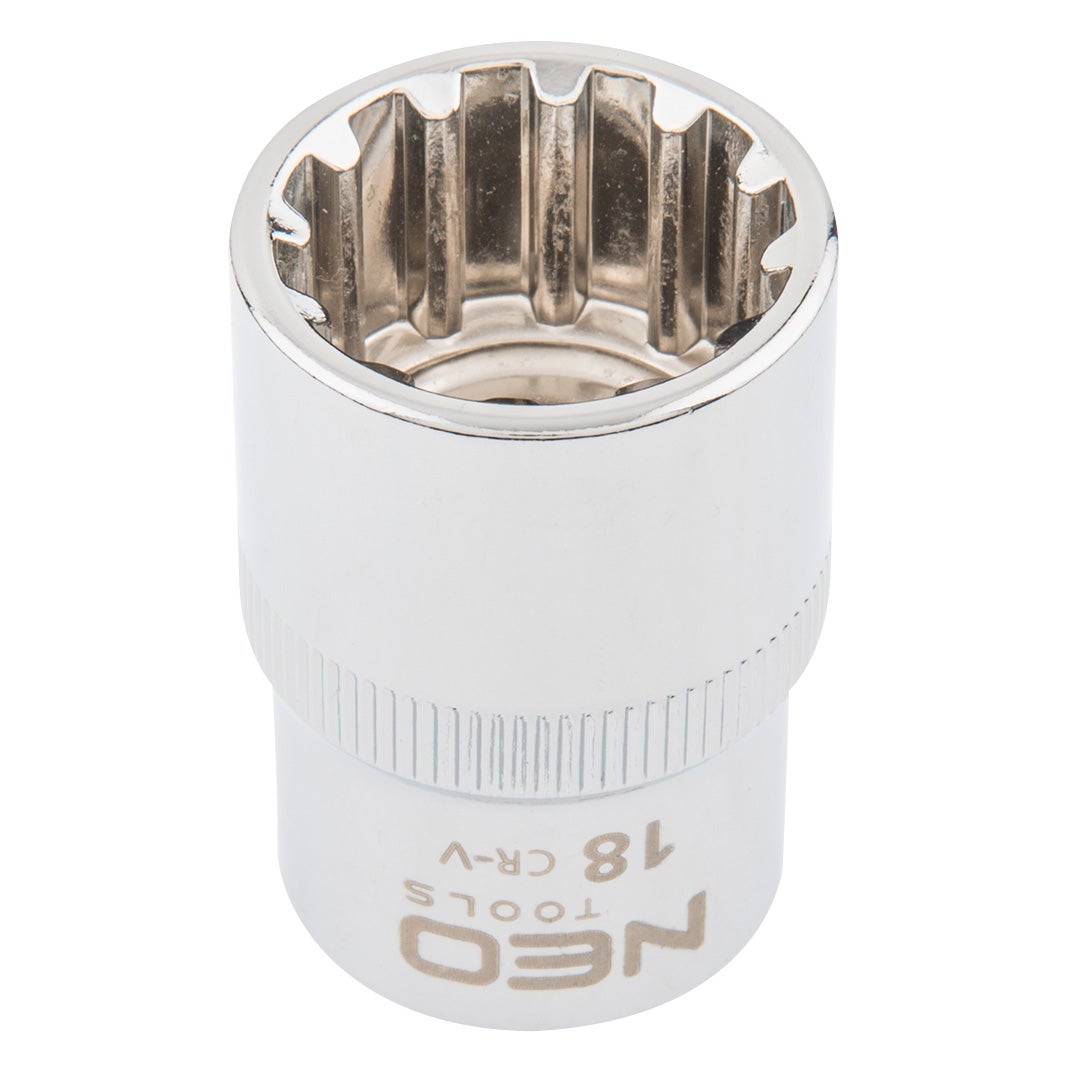 Nasadka Spline 1/2", 18 mm NEO TOOLS