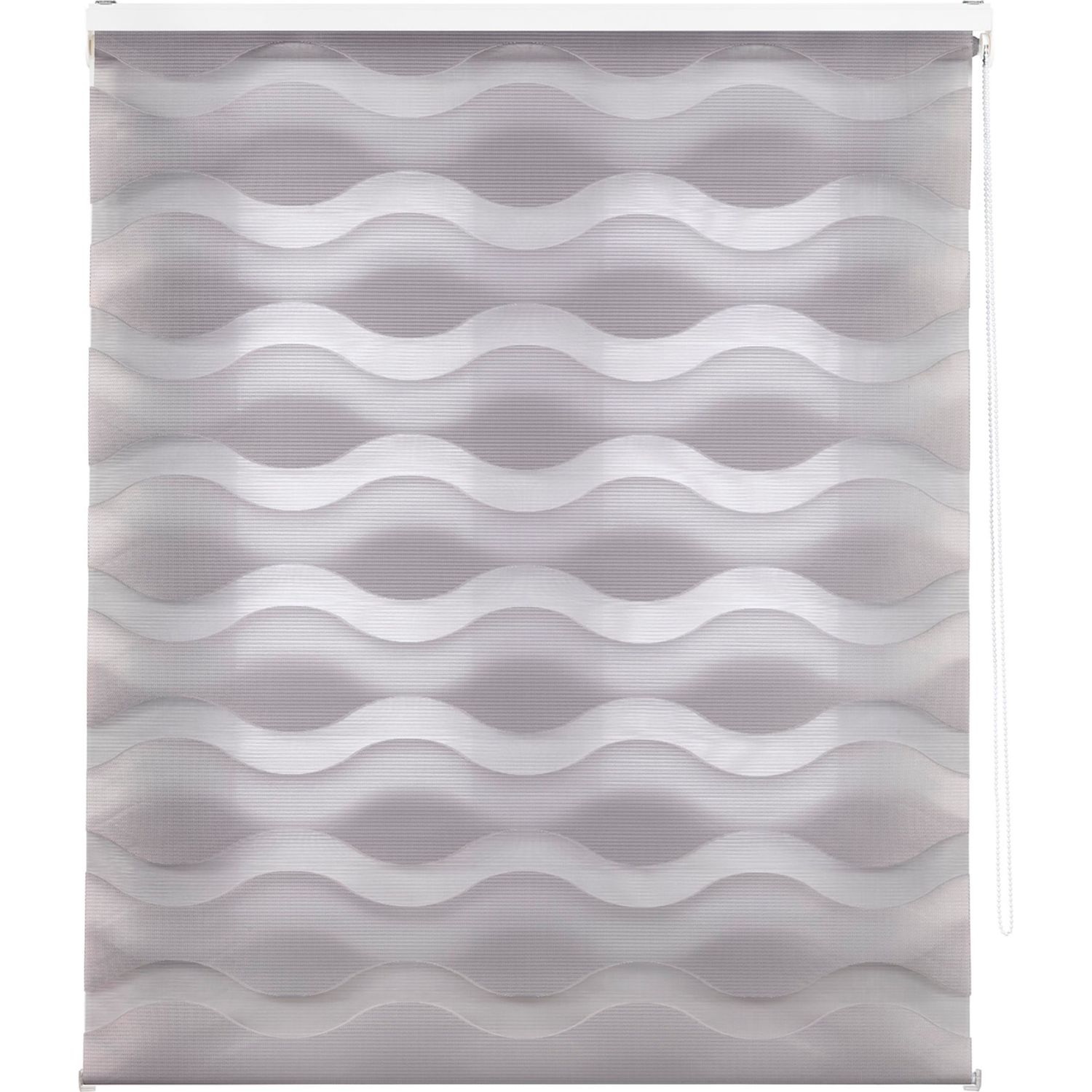 Store enrouleur ondulé nuit et jour, taille 80x180, largeur