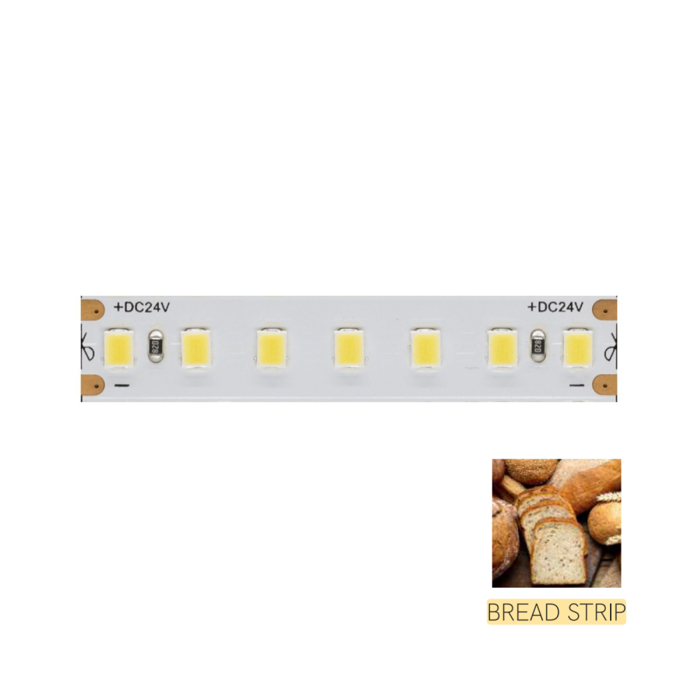 Taśma LED do oświetlenia lady piekarniczej - rolka 5m 14,4W/M 80LM/W IP20 2700K