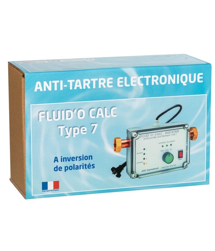 Anti-tartre à inversion de polarité FLUID’O CALC 7 - protection canalisations et appareils domestiques - 2