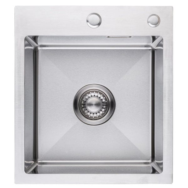 Lavello Cucina In Acciaio Inox Installazione Da Incasso 71 X 40 Barazza 1X7040I - Foto 4