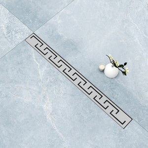 Scarico per doccia in acciaio inox AQUA PLUS DELTA By ESS Easy Drain
