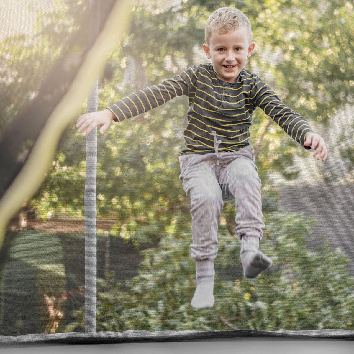 ULTRAPOWER SPORTS Rete di Sicurezza per Trampolino 305 cm 8 Pali, Rete di Ricambio per Rotondo Trampolino da Giardino, Rete Esterna Antistrappo Resistente ai Raggi UV Nera Solo Rete Pali non ULTRAPOWER SPORTS Rete di Sicurezza per Trampolino 305 cm 8 Pali, Rete di Ricambio per Rotondo Trampolino da Giardino, Rete Esterna Antistrappo Resistente ai Raggi UV Nera Solo Rete Pali non