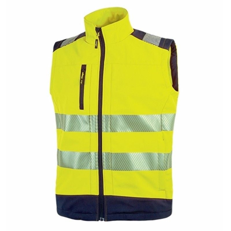 Sweat-shirt Haute Visibilité Jaune Fluo Upower Melody - Taille L, Pour Travaux Ou Activités Extérieures - 9