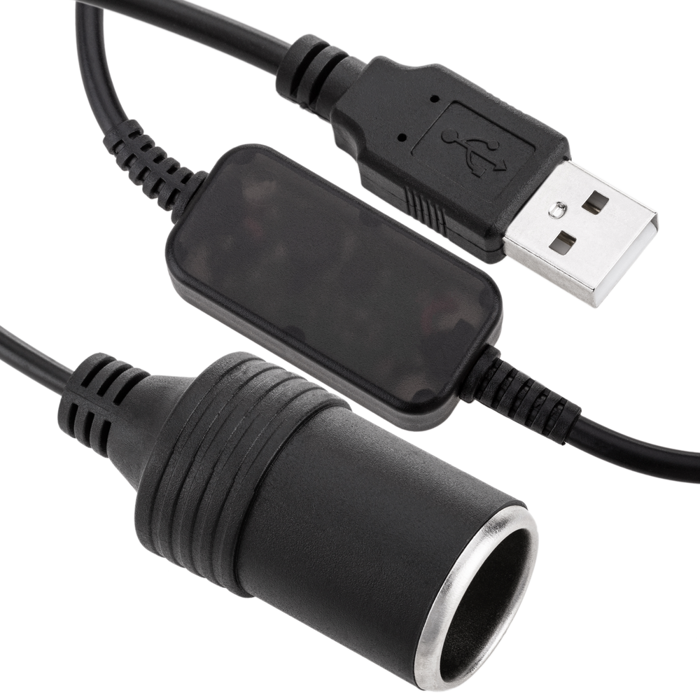 Convertisseur Prise Allume-Cigare Motorkit Vers USB 5/12V 8W