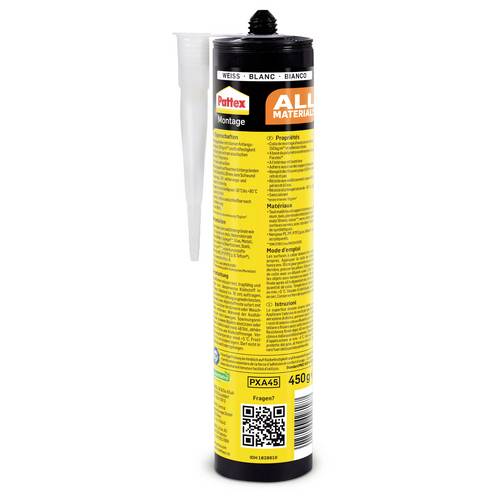 Colle de montage Pattex All Materials PXA45 Couleur blanc 450 g - 2