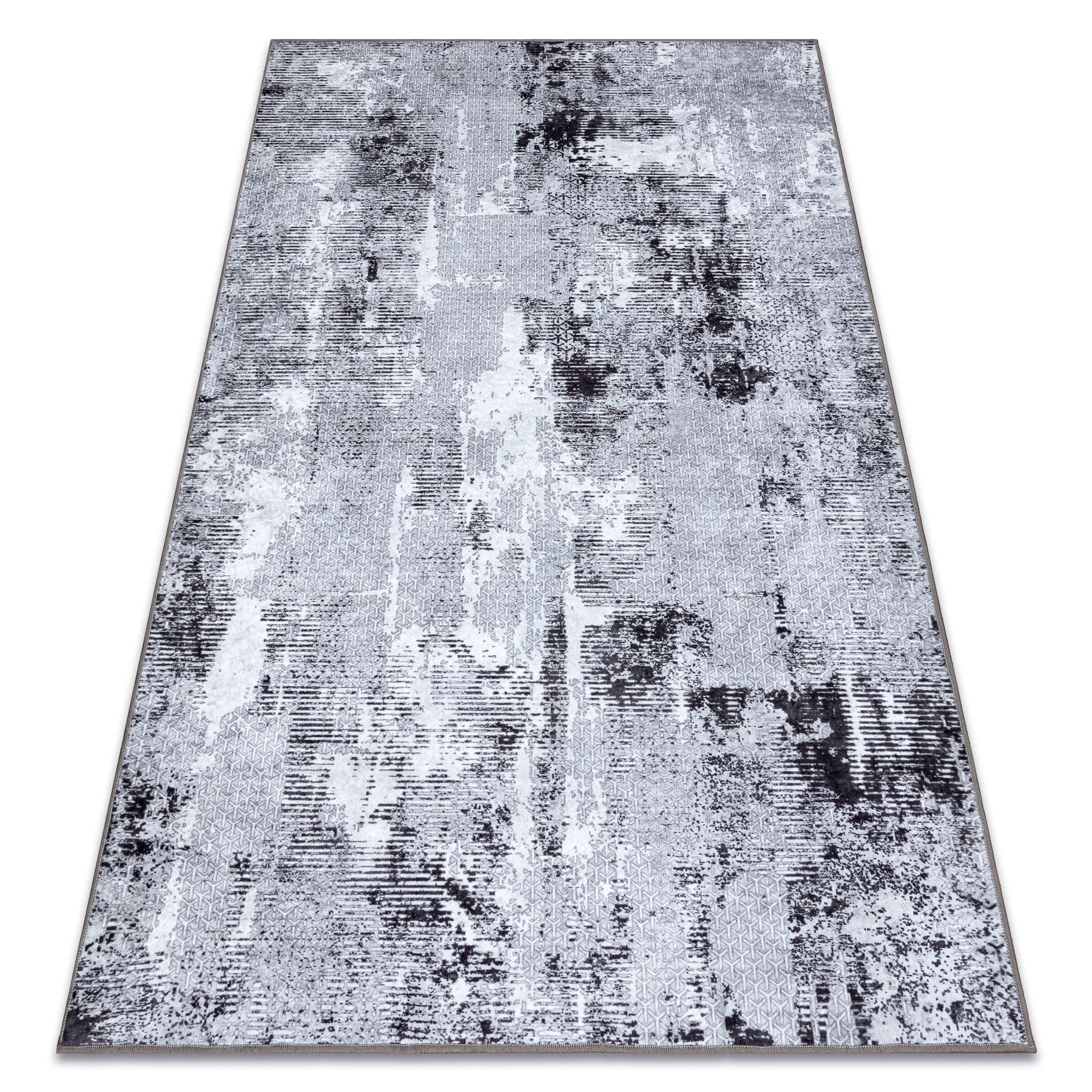 Dywan do prania MIRO 51924.812 Abstrakcja antypoślizgowy - jasnoszary 200x290 cm