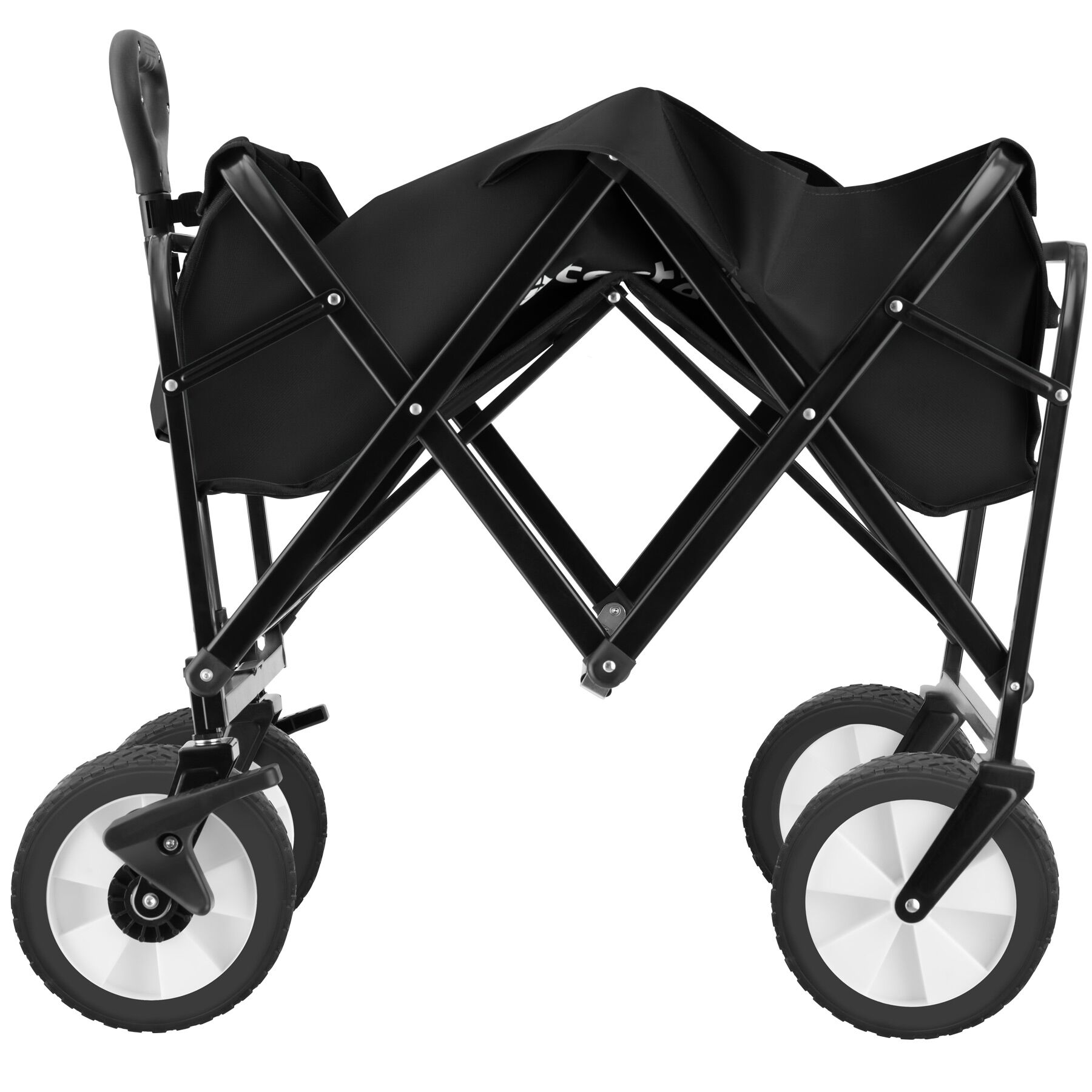 Chariot pliable noir - 5