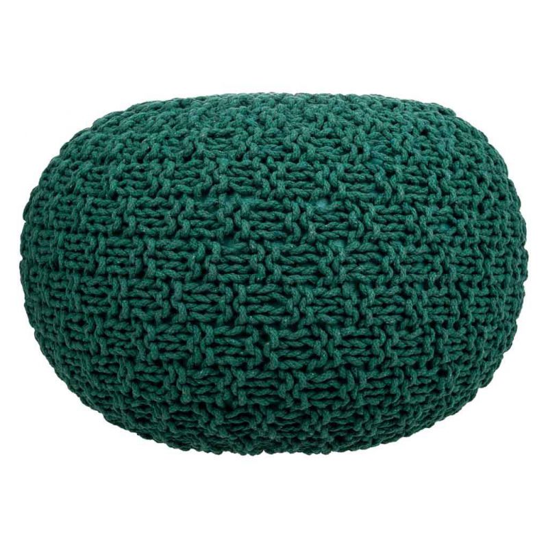 Puff de algodón trenzado 45x45x30 - 7