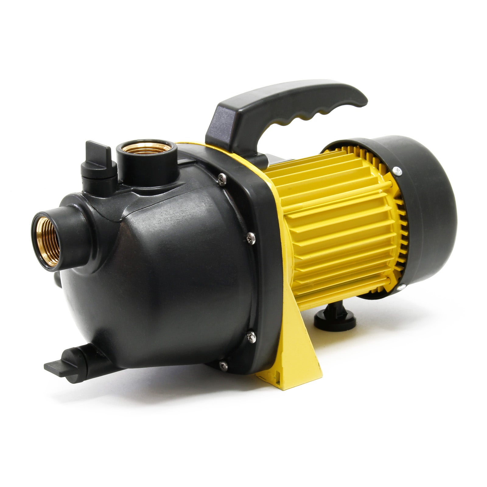Pompe de jardin – 1200 W 3800 l/h – Hauteur de débit 48 m – avec Poignée de transport et Vis de purge – pour Eau douce Eau de pluie Wiltec - 2