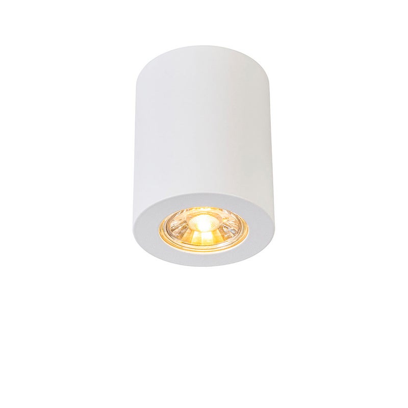 Nowoczesny reflektor biały 7,5 cm - Tuba