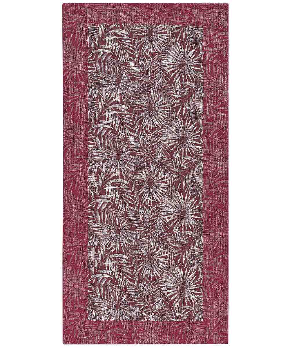 MALAYSIA Dywan welurowy antypoślizgowy 55x140 cm FIOLETOWY | GalleriaFarah1970