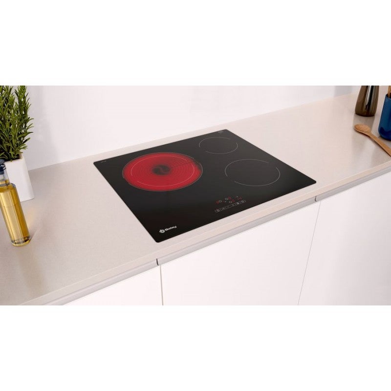 Plaques Vitro-céramiques Balay 3eb715er 3f 5700w 60cm Noir - 4