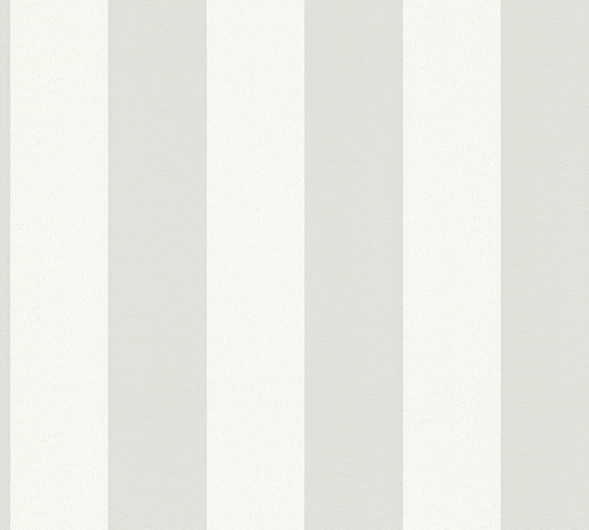Carta da parati a righe verticali grigie e panna Stile inglese In tessuto non tessuto Ideale per camera da letto - 7
