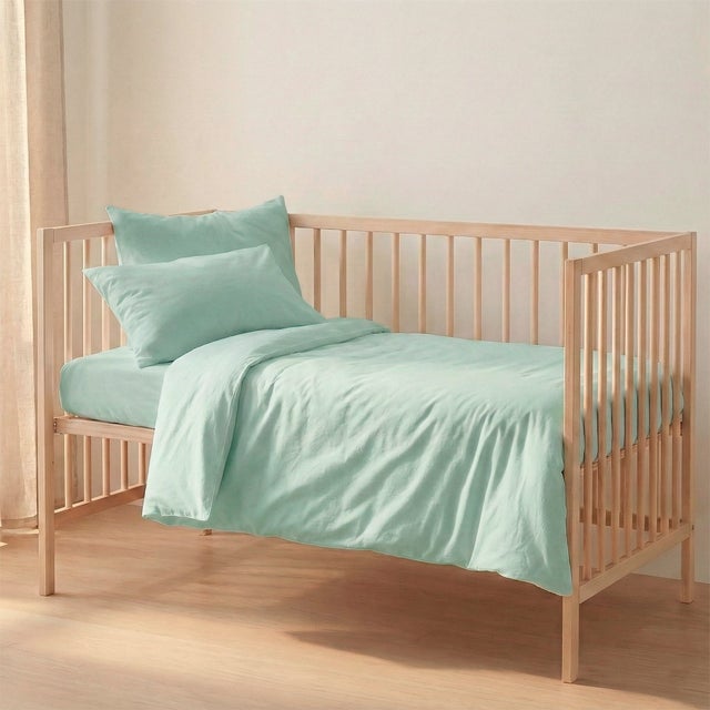 Basic Parure housse de couette Lit Bébé 115x145 cm