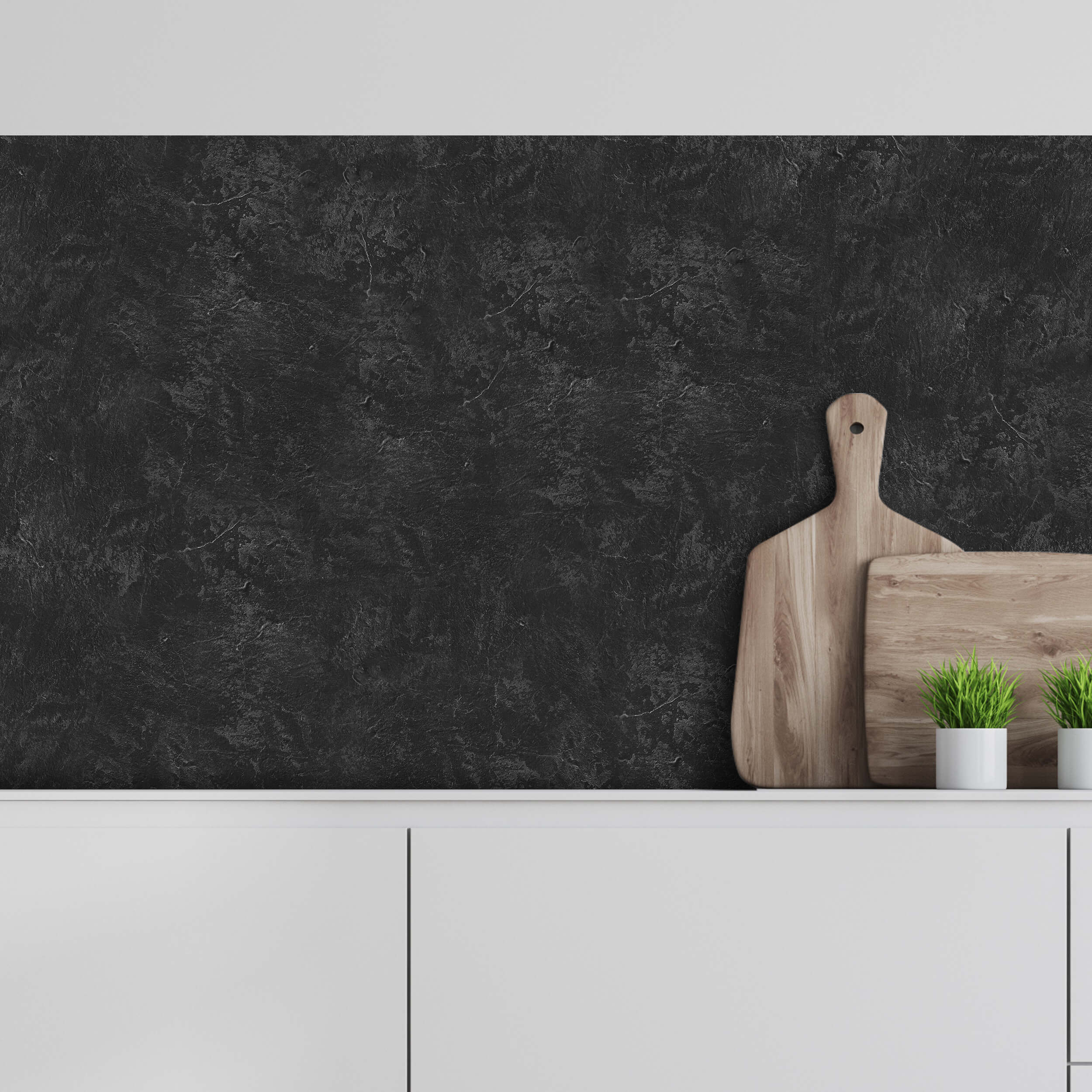 Crédence adhésive effet marbre noir 60x400cm - 5