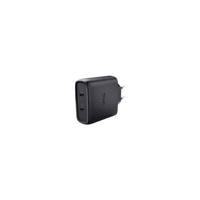 Trust Maxo Chargeur GaN USB-C 65W à 2 ports