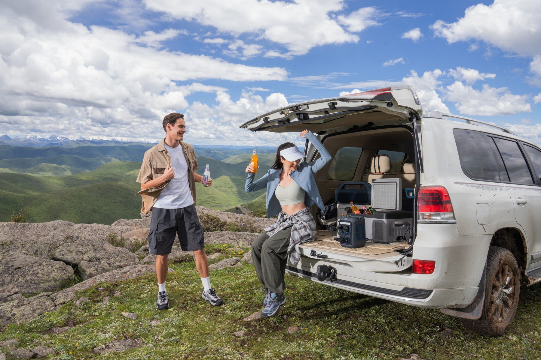 Kit Anker SOLIX C300X AC avec Panneau Solaire 60W - Générateur solaire 2x300W - 10